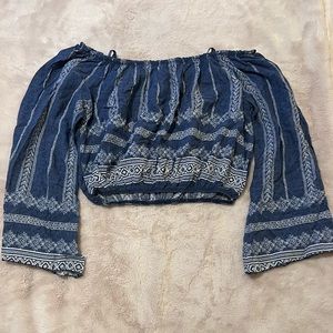 Off the shoulder top